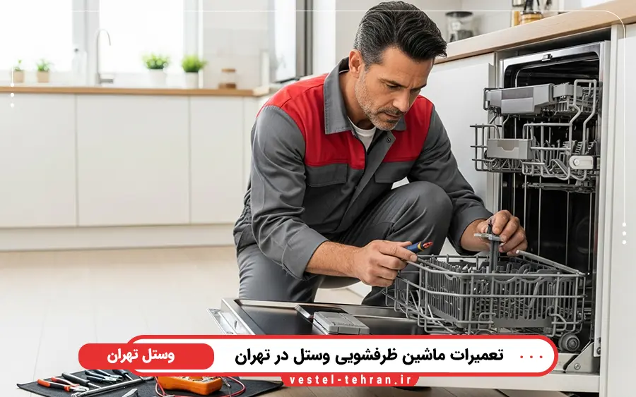 نمایندگی تعمیرات ماشین ظرفشویی وستل در شرق تهران